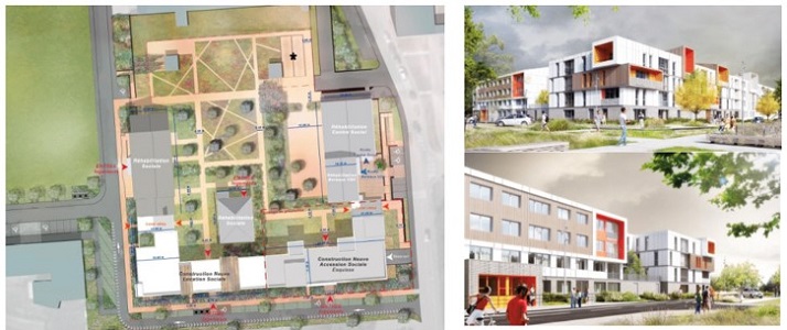 44 - Projet de renouvellement urbaine du quartier Chasse Royale   Valenciennes - Démolition Réhabilitation Construction