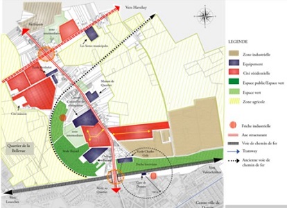 164 - Restructuration urbaine du quartier de la Bellevue  Denain